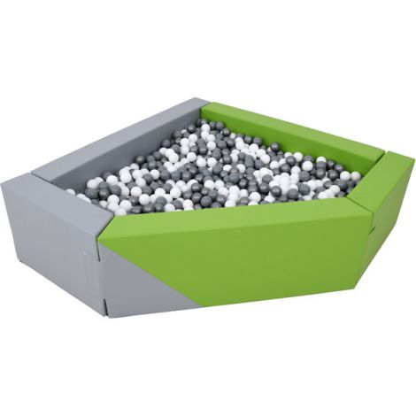 Piscina triunghiulara bile gri-verde inaltime 60 cm - imagine 7